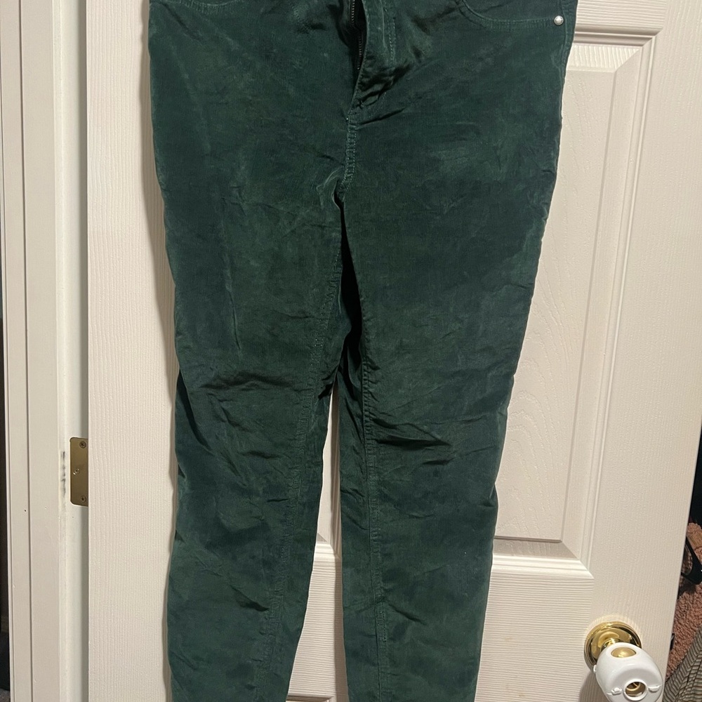 Dip Dark Green Corduroy Pants